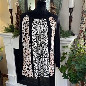 Chico’s animal print top